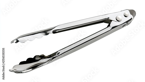 Stainless Steel Kitchen Tongs for Cooking and Serving Food.