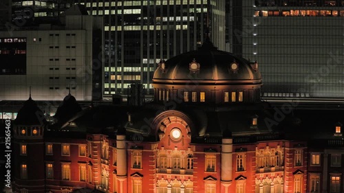 Night in Tokyo  :  The Decisive Moment When the Lights of Tokyo’s Historic Icon Turn Off  |  Tokyo Station, Tokyo, Japan