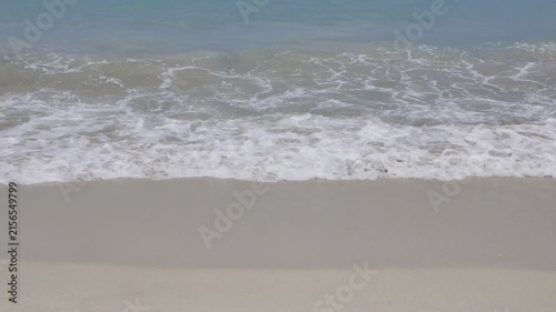 waves on the beach