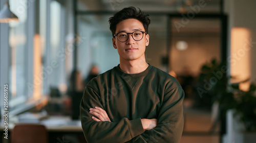 Businessman in a modern office,entrepreneur, 