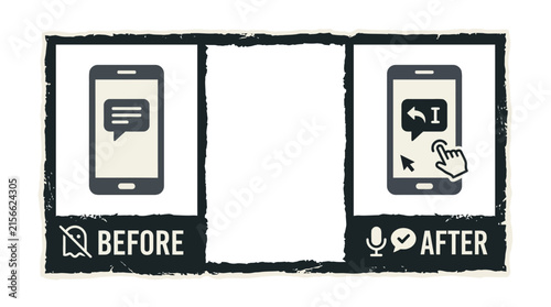 Before and After: Smartphone Notification Settings Comparison