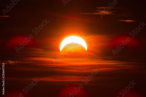 Solar eclipse 12th August 2026 on coast of Finnish Gulf.