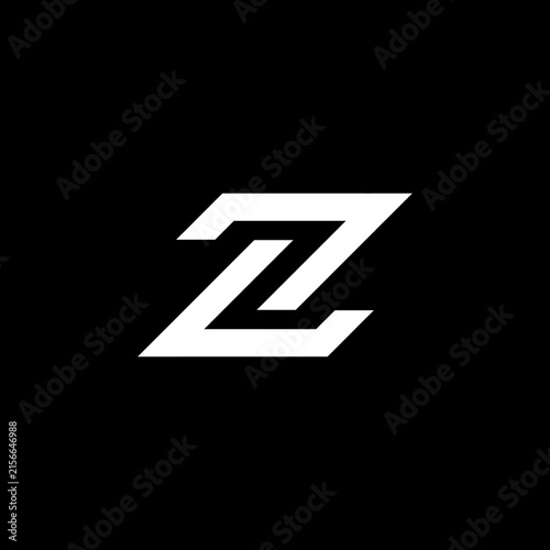 Letter Z logo design, modern geometric monogram icon for corporate branding identity