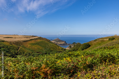 Photography The dramatic headland near Cape Cornwall, on a sunny summer's day
