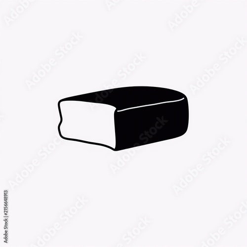 Minimalist black leather wallet with card slots. Sleek modern accessory for secure cash and credit card storage.