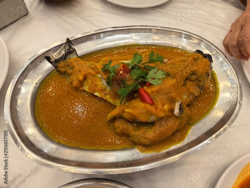 Fish with sauce