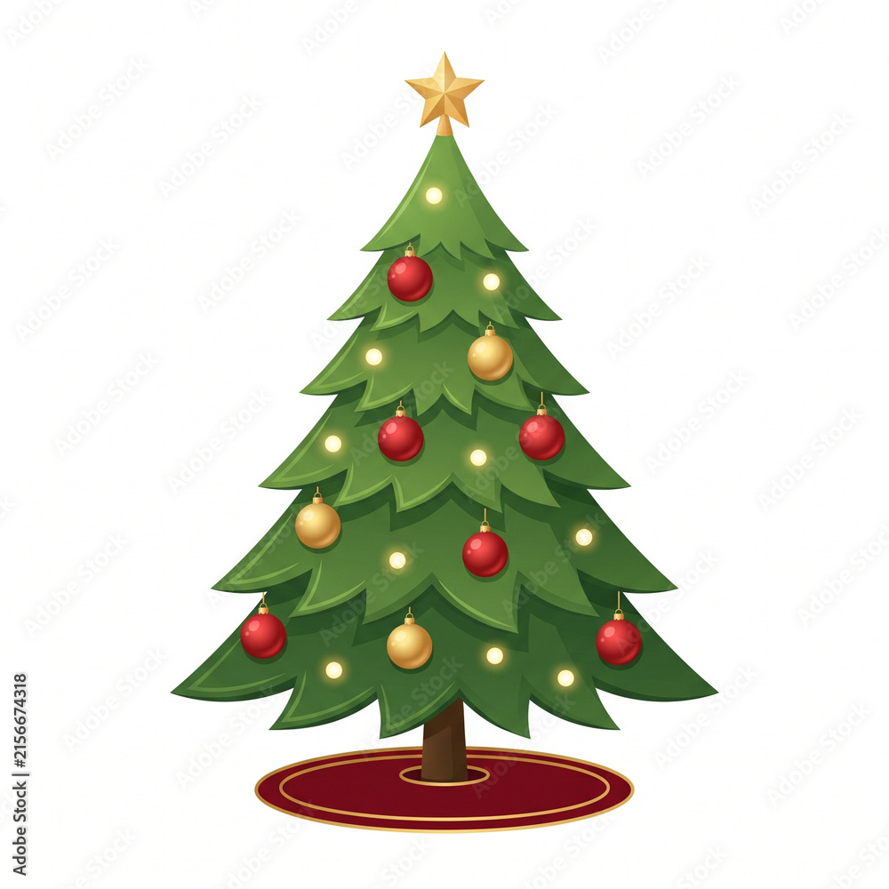 Fototapeta premium Christmas Tree PNG