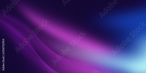 Abstract Purple and Blue Wave Background with Smooth Glowing Light Gradient