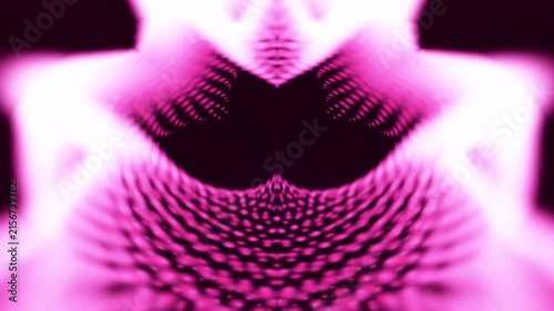 Abstract Pink Tunnel