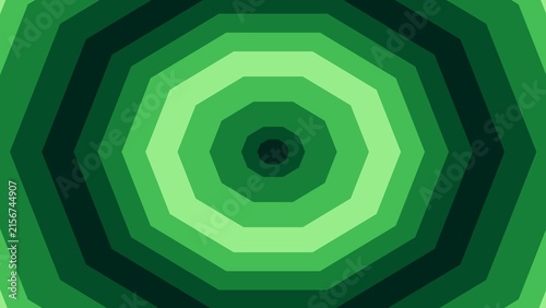 decagon geometric background with a green gradient