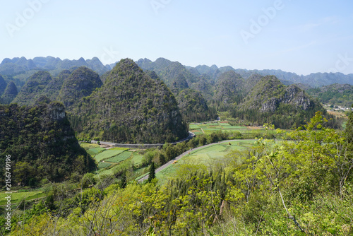 Wanfenglin (Forest of Ten Thousand Peaks) is a breathtaking national park in Xingyi, Guizhou, China. It features one of the world's most stunning karst landscapes, with nearly 20,000 cone-shaped