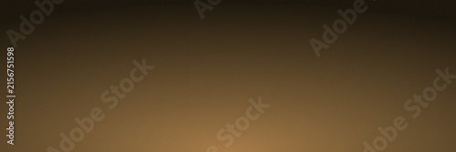 Panoramic Golden Warm Brown Bottom Origin Radial Gradient Background - Horizontal Semi Radial Glow Light
