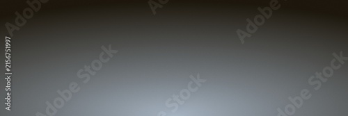 Panoramic Silver Cool Grey Bottom Origin Radial Gradient Background - Horizontal Semi Radial Glow Light