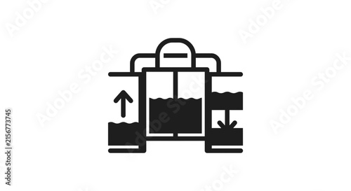Water Treatment Plant Icon