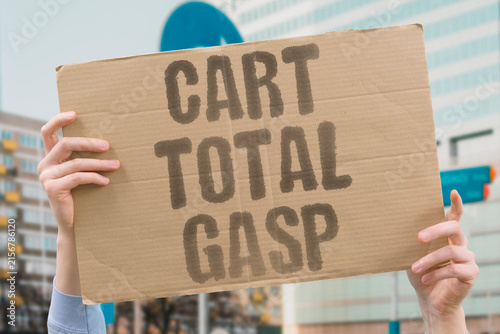 Foto "Cart Total Gasp" Register amount exceeds mental calculation by shocking margin