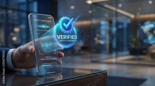 Digital Identity Verification and Biometric Authentication on Smartphone
