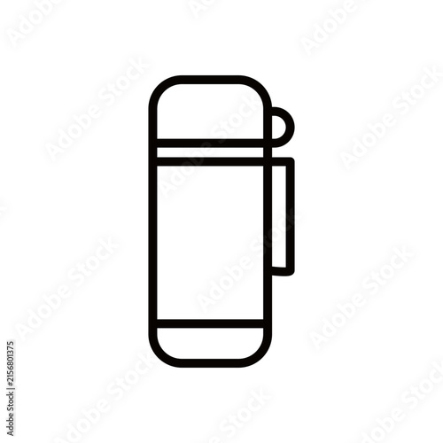 Thermos flask outline icon