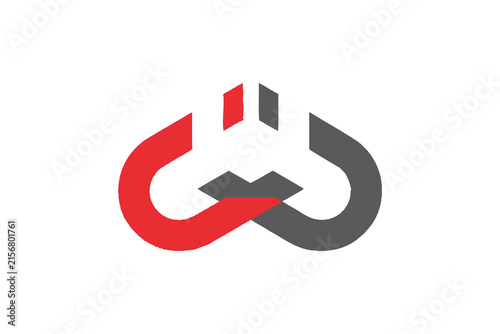 Abstract Geometric Logo Symbol