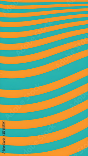 Wave of Vibrant Stripes Flowing Diagonally Across the Frame with Generous Empty Space