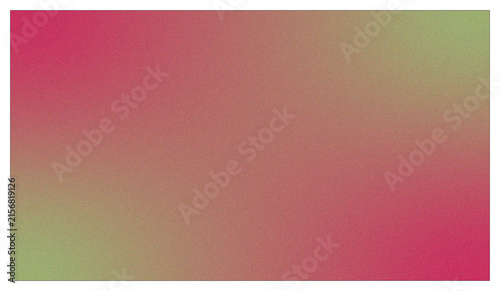 Abstract Grainy Gradient Background With Pink And Green Color Blending