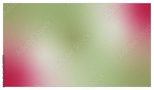 Abstract Grainy Gradient Background With Green And Pink Color Transition