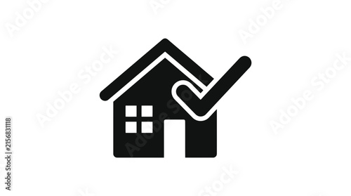 House with Checkmark Icon