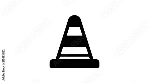 Traffic Cone Vector Icon