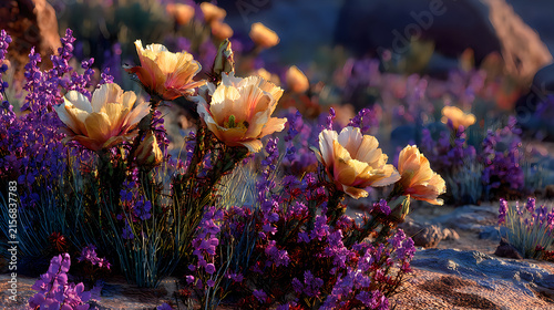 Stunning cactus flowers colorful desert garden vibrant blooms Pictures