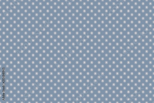 Dusty Blue starbust Seamless pattern