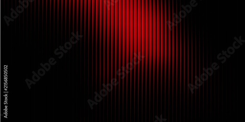 Foto Vibrant dramatic deep red and black gradient evokes mystery and passion