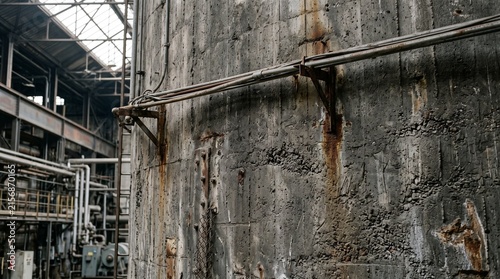 Rough concrete wall, industrial texture