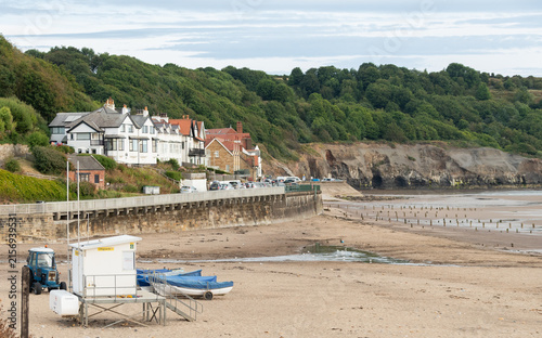 Sandsend beach near Whitby, North Yorkshire