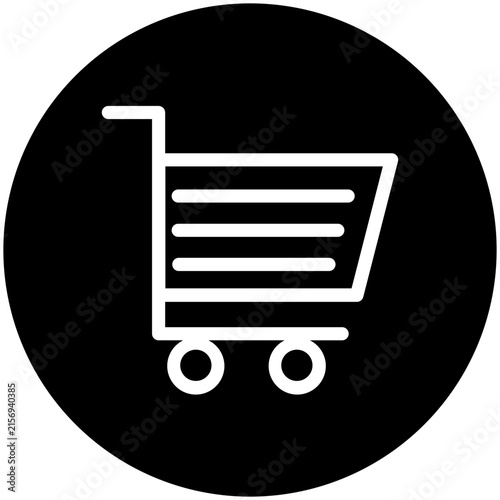 cart shopping for e commerce element web design or graphic design
