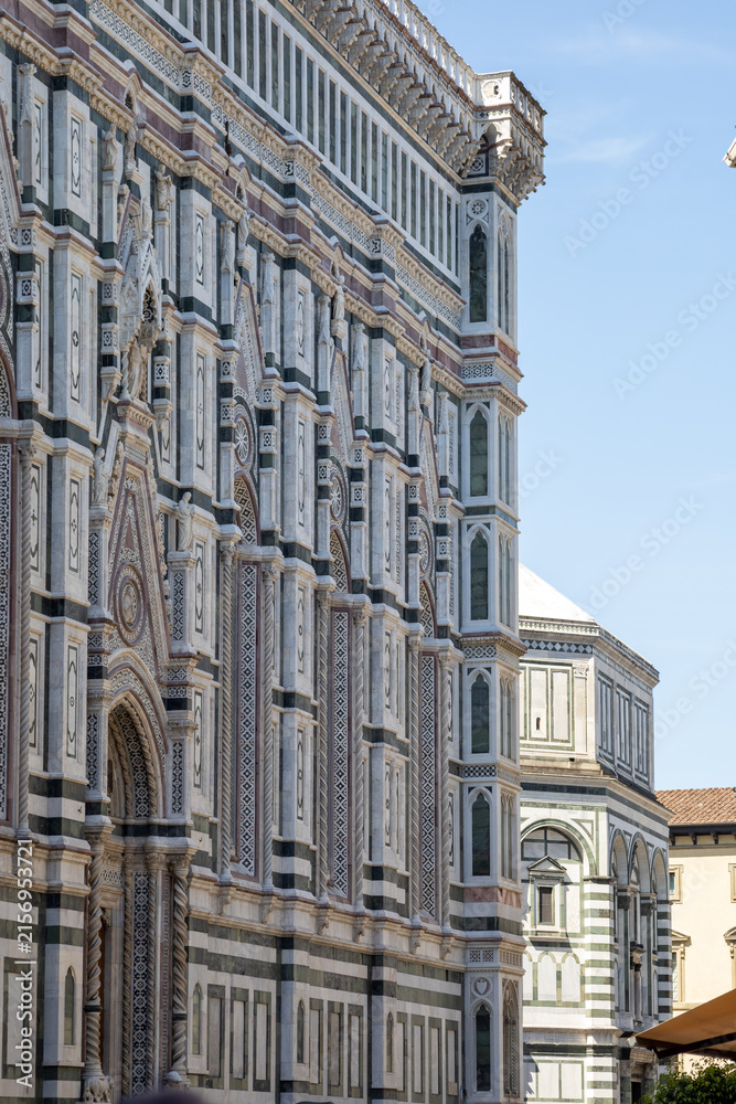 Fototapeta premium Florence, Italy. Firenze Florence, travel photo, dome cathedral city landscape old town 