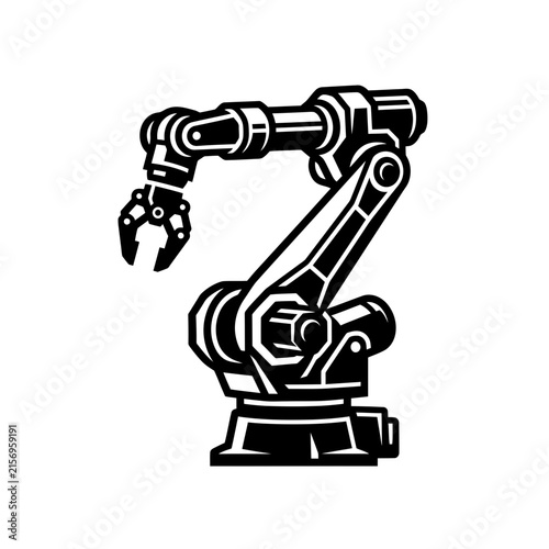 Industry smart factory icon set featuring automation, robotics, AI security, logistics, manufacturing, and sustainable production (2)