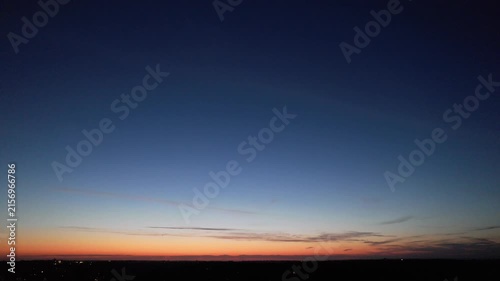 High Angle Night Footage of Illuminated Buildings and Roads with Traffic at Best Tourist Attraction Destination of England at Bournemouth City with Sandy Beach and Ocean of Great Britain, 