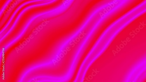 Vibrant Hot Pink Wave Animation Loop - Electric Fuchsia Fluid Lines Backdrop