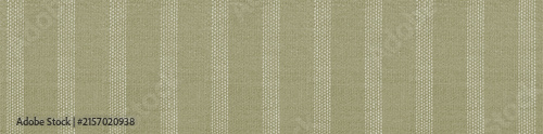Sage green woven canvas fabric texture with fine white vertical pinstripes