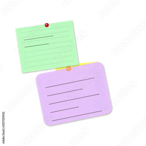 Colorful calendar and sticky note icons
