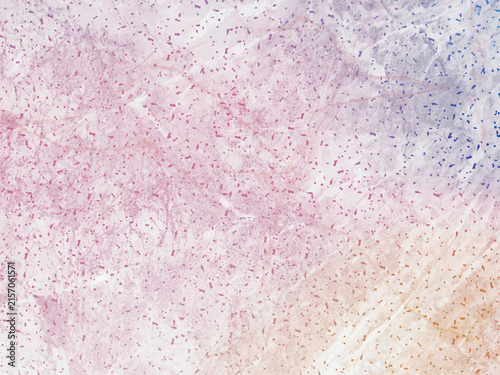 Foto Close-up texture of light pink and beige speckled marble surface with natural ve