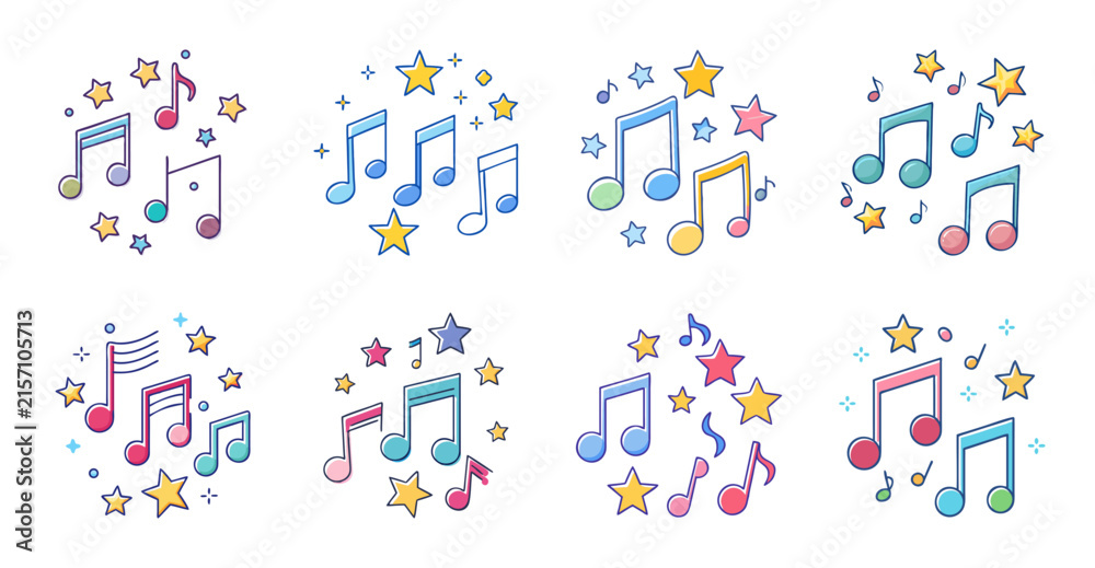 Fototapeta premium Colorful happy emoji people dancing celebration - Vibrant vector icons of cheerful emoji-style people dancing together in a joyful celebration setting.