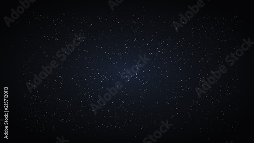 Dark blue pixel particle dust background video, black space texture with moving bokeh, dark sci-fi atmosphere for cinematic overlay