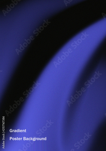 Foto Abstract Violet Gradient Background with Smooth Flowing Shapes