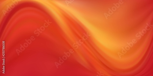 Konstfotografi Fire bg with soft orange and red gradient forming an abstract warm background full of smooth color light