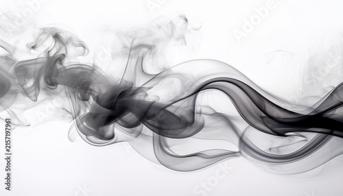 smoke on white