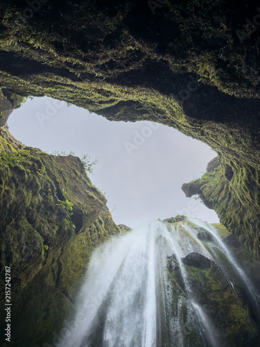 Rauðfeldsgjá Gorge is known for its narrow, dramatic gorge and rich ties to Icelandic sagas, Iceland