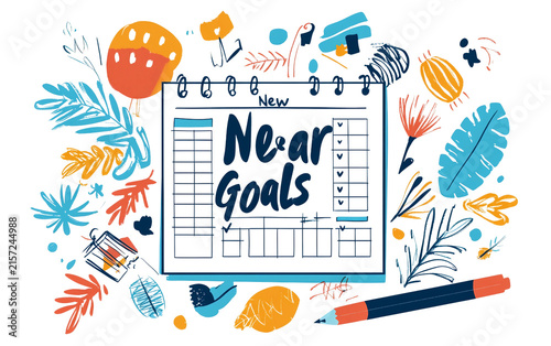 Modern cartoon calendar illustration with Happy Independence Day lettering representing freedom patriotism unity national pride and festive occasions Isolated on transparent background PNG