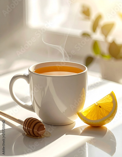Obraz na płótnie Miel con te y limon