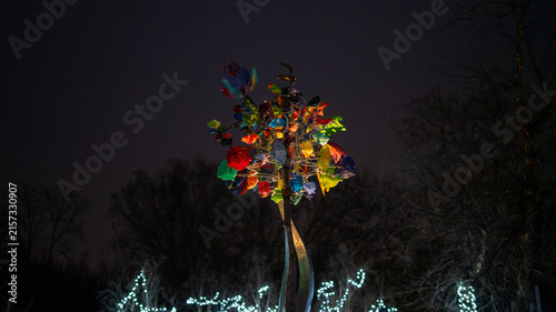 Фотография Trinket Art Piece at Brookfield Zoo Illinois