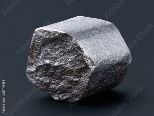 Platinum ore closeup mineral display natural textures dark background artistic perspective raw beauty